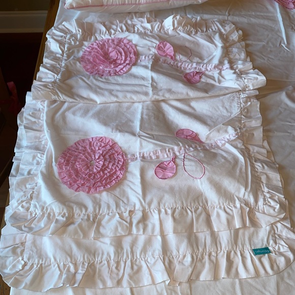 Pretty in Pink Whimsy Brand Floret Quilt Duvet Cvr Bedroom Set - Picture 8 of 8
